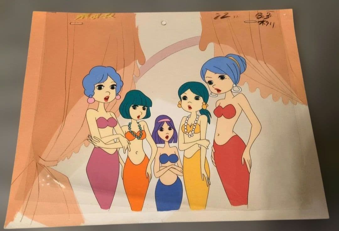 アンデルセン物語 『人魚姫』セル画 昭和レトロ