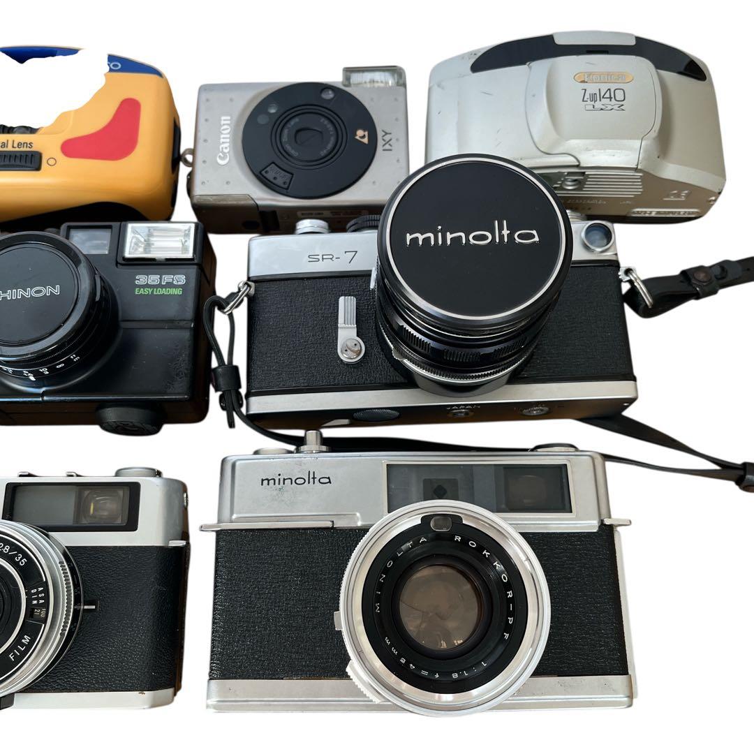 コンパクトフィルムカメラ まとめ売り 10台 ジャンク - メルカリ