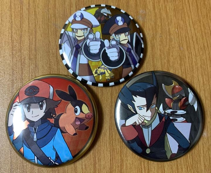 ポケモンBW サブマス トウヤ ギーマ缶バッジ - メルカリ