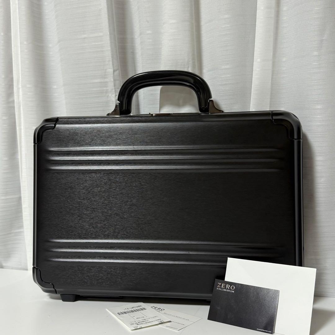 ⭐️未使用級⭐️ ゼロハリバートン　アタッシュケース　ブリーフケース　ブラック