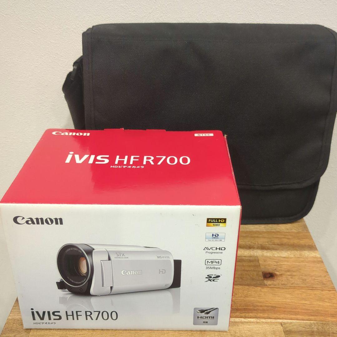 【超美品】 キャノン Canon iVIS HFR700 ビデオカメラ