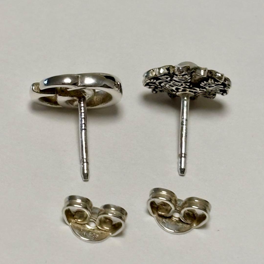 GUCCI ダブルGフラワースタッズピアス - メルカリ