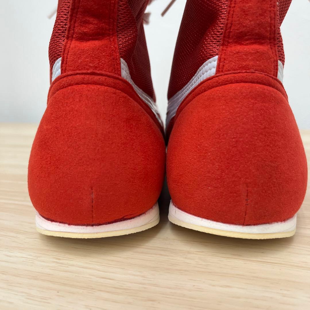 asics ボクシングシューズ レッド　26.5cm