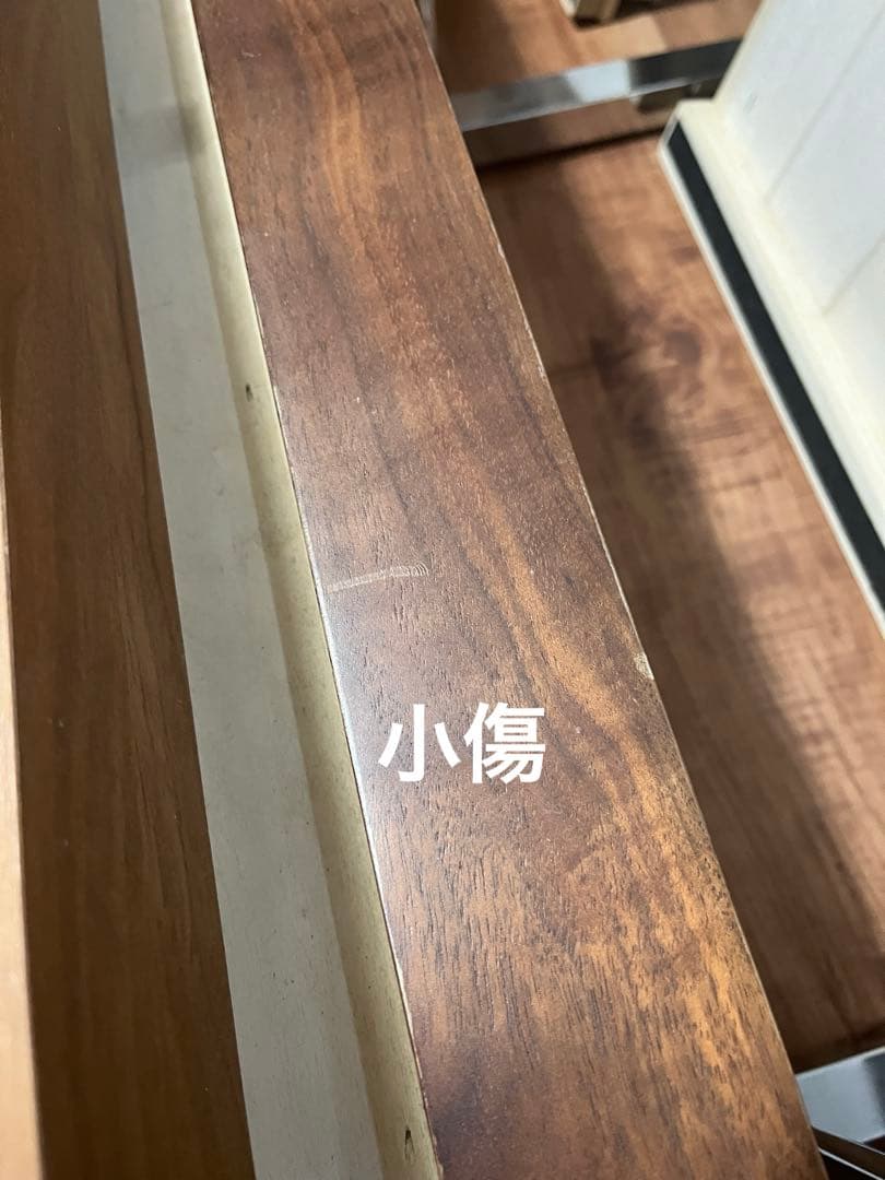 【にゃんぱすさま専用】無印良品　収納ベッド　シングル　ウォルナット