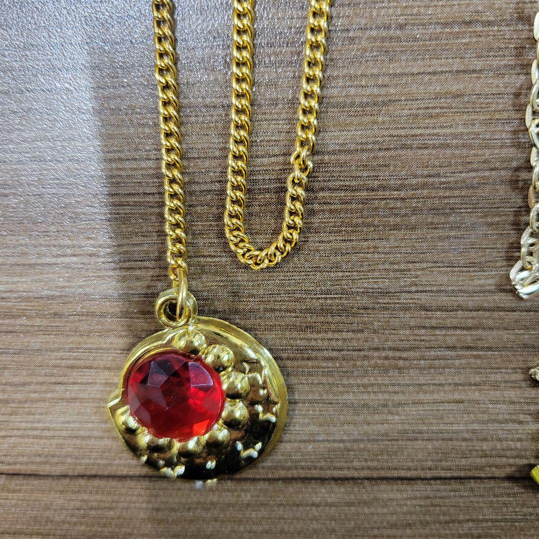 セボンスター？類似品？　宝石風ネックレス(おもちゃ)　4点セット