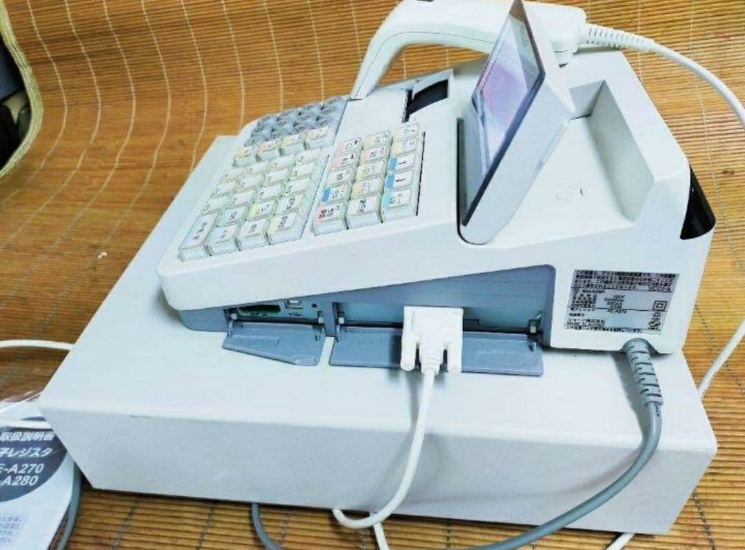 シャープレジスターXE-A270 PC連携 スキャナ付き n720027
