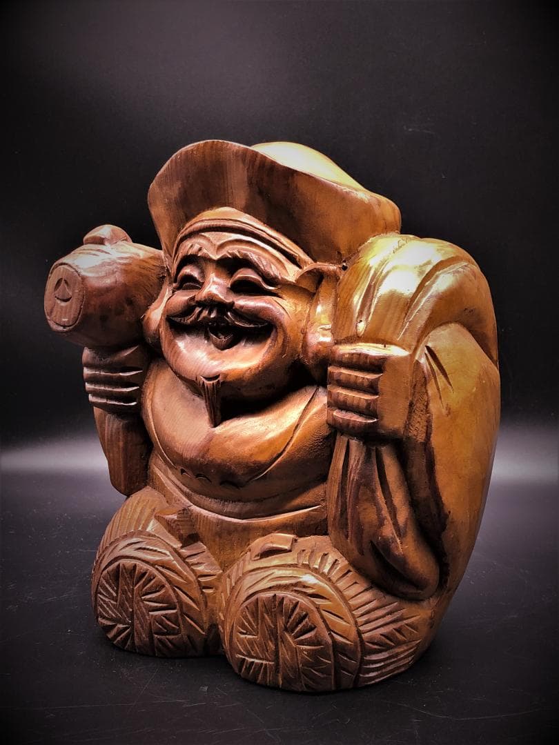 長期保管品】 木彫仏像 如意 アンティーク 古材 年代物 当時物 2026年