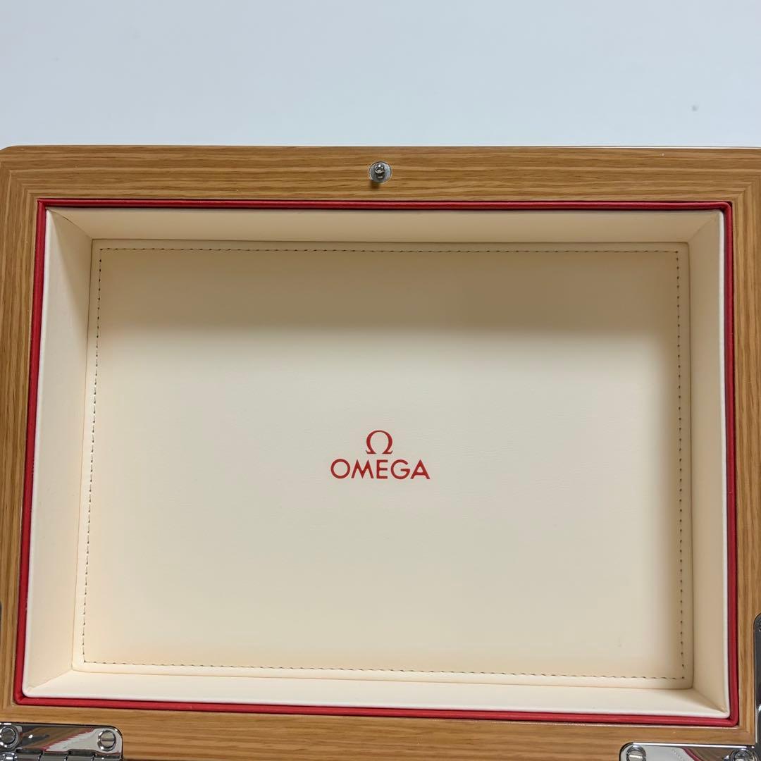 美品 オメガ 腕時計 ウォッチ ケース 空箱 木目調 現行品 - メルカリ