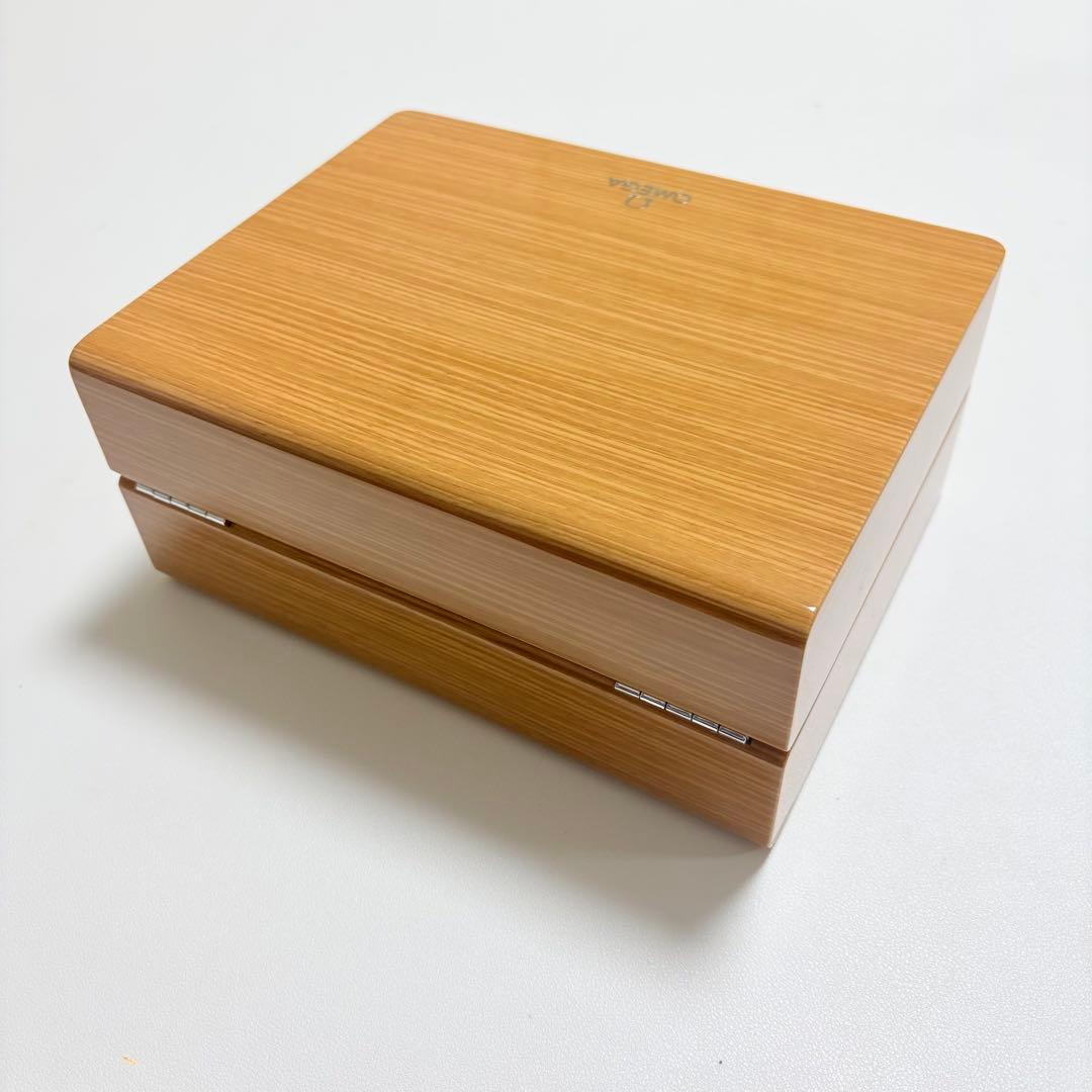美品 オメガ 腕時計 ウォッチ ケース 空箱 木目調 現行品 - メルカリ