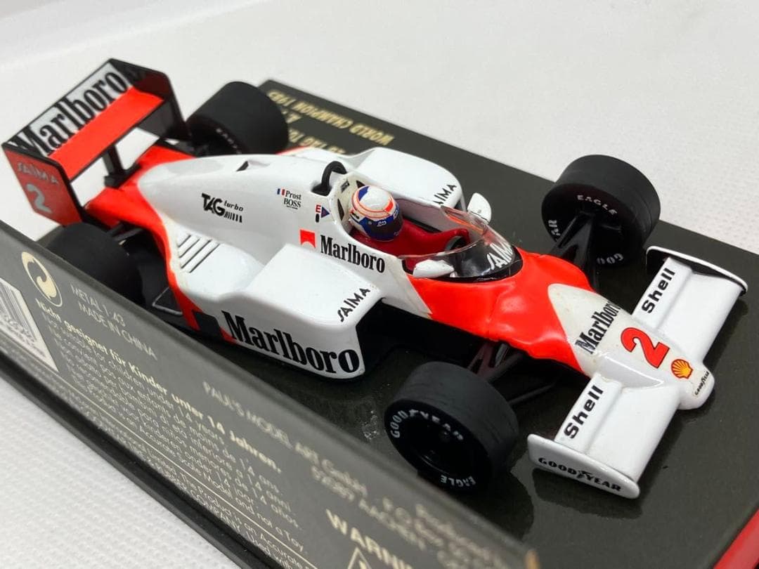 ★1/43★マルボロ マクラーレン MP4/2B TAGターボ★A.プロスト★