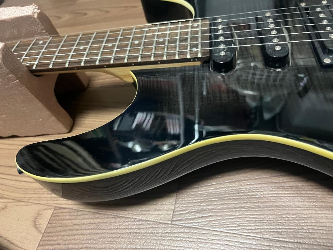 s*n様 Washburn RX25 虎目 シースルーブラック Floyd Ro