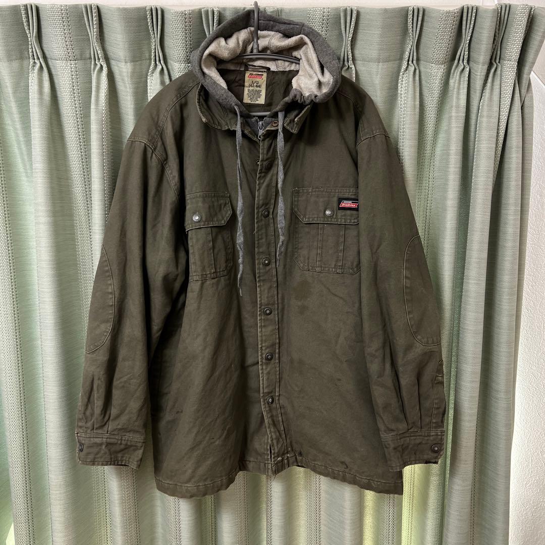 ディッキーズ Dickies アクティブジャケット ダック地 ブルゾン 古着 L