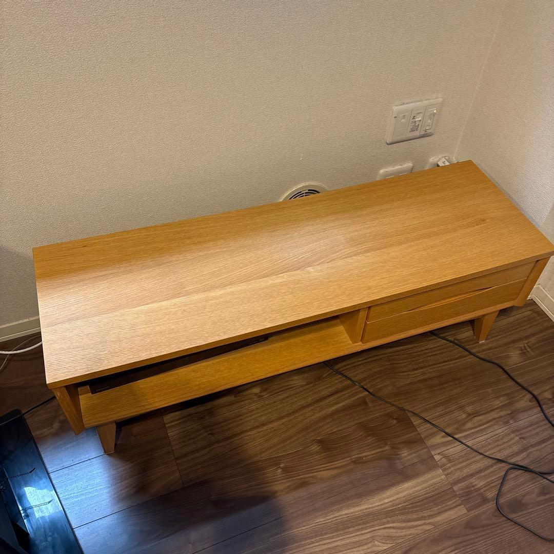 稀少 ウニコ unico SIGNE シグネ テレビボード W1600 ブラウン 稀少