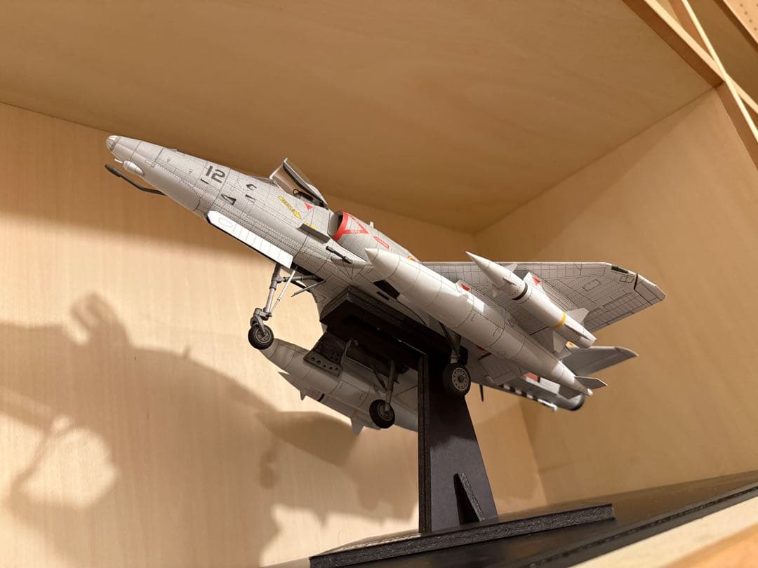 「ヌイダタカシの動画」製作GPM A4M SKYHAWK ペーパークラフト完成品