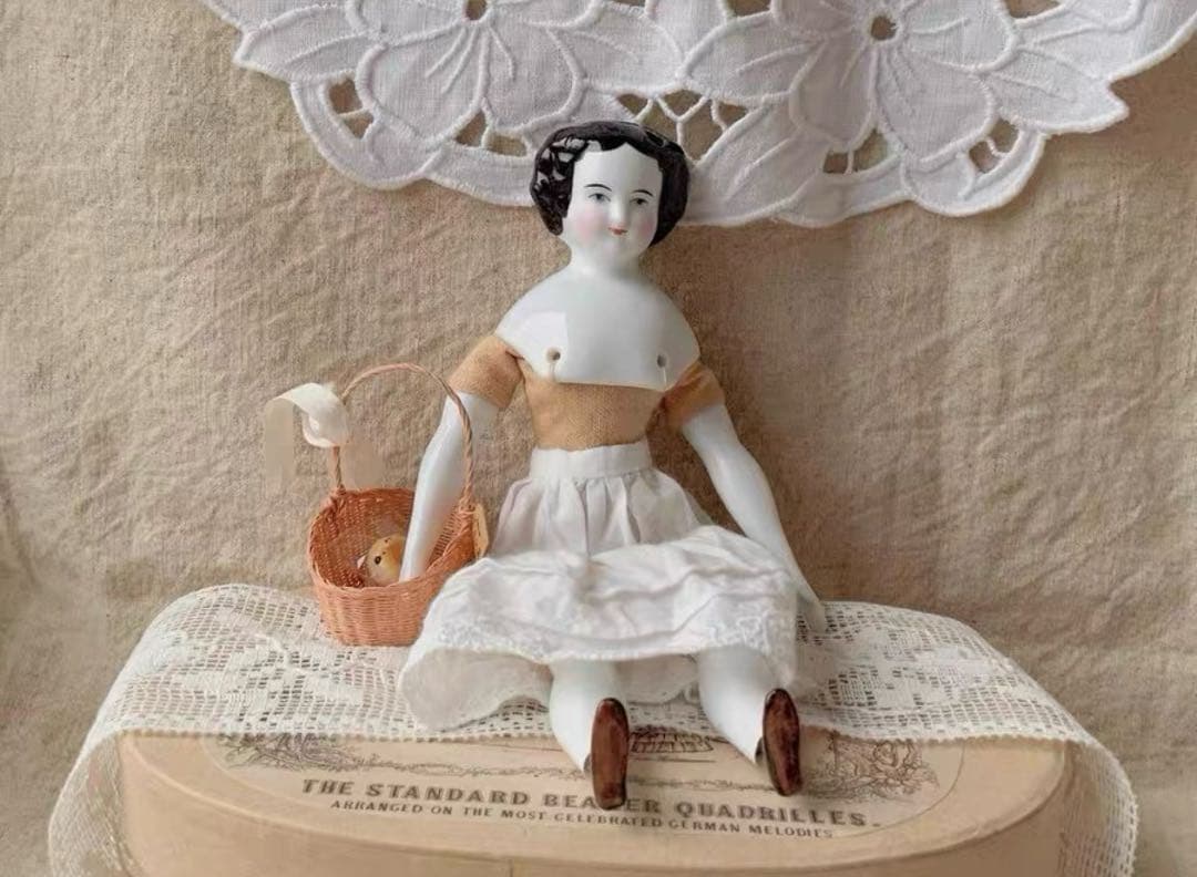 トントトン様専用】チャイニーズヘッドドール 教会服 セット