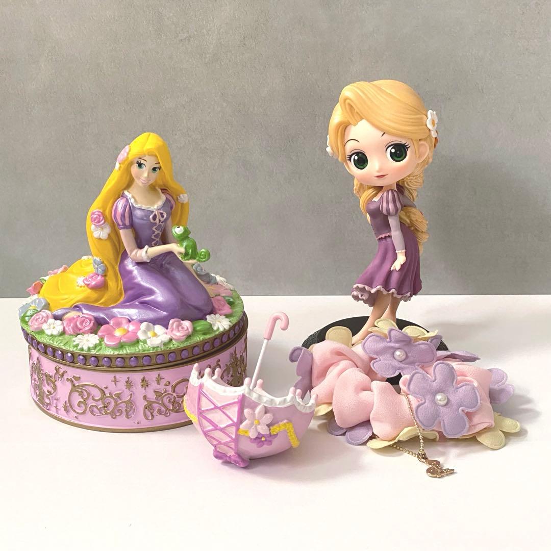 ラプンツェル ディズニー 小物入れ アクセサリーケース Qposket 完売品 ラプンツェル ディズニー 小物入れ アクセサリーケース Qposket 完売品