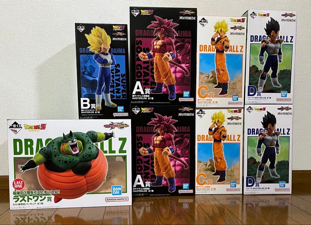 新品未開封】ドラゴンボールフィギュア8個まとめ売り