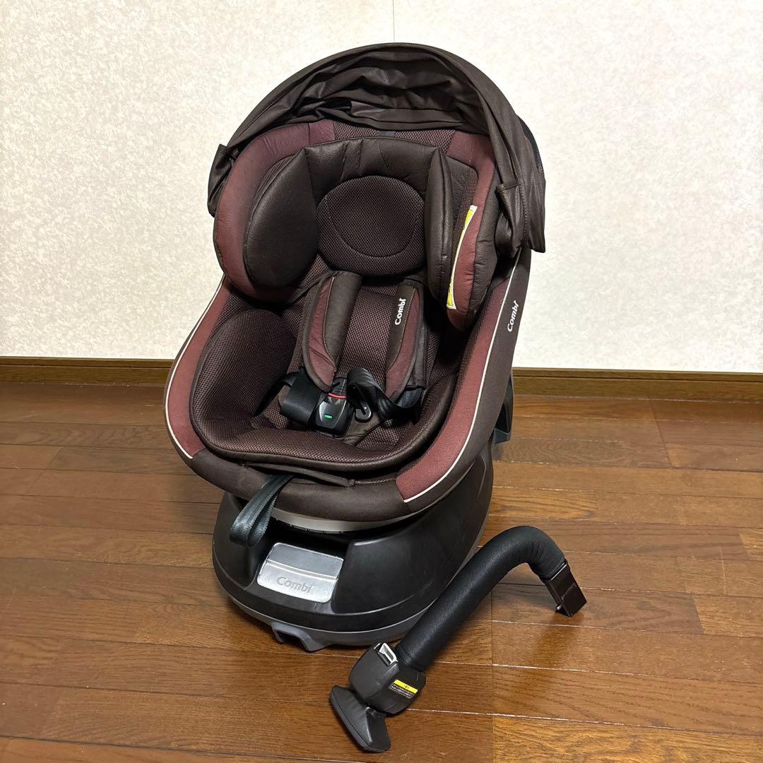 良品】Combi クルムーヴスマート JG-600 シートベルト固定 新生児◎の