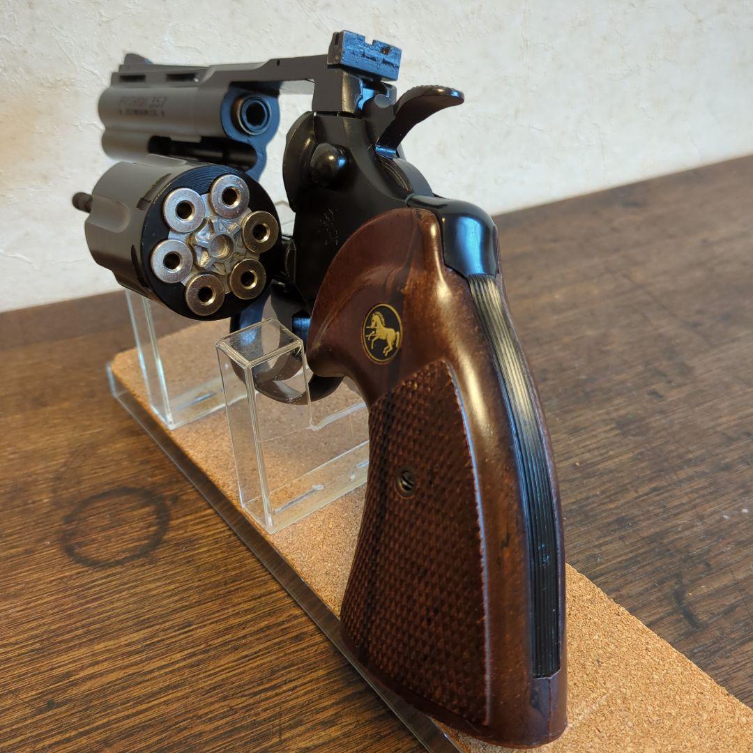 コクサイ COLT PYTHON コルトパイソンガスリボルバー４in