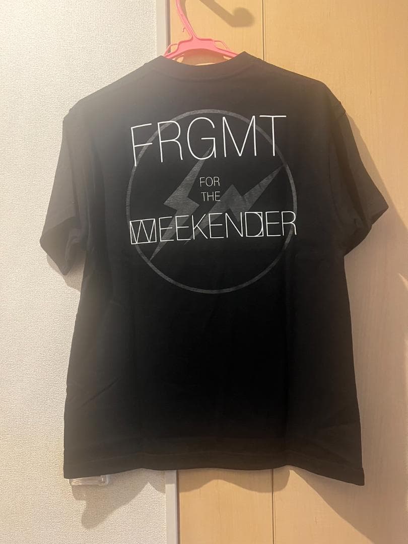 WEEKEND SEQUEL FRAGMENT Tシャツ M ブラック サンダー