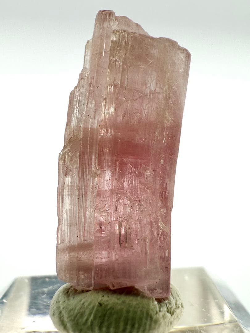 湾曲 ピンク トルマリン 原石 鉱物 標本 天然石 - メルカリ