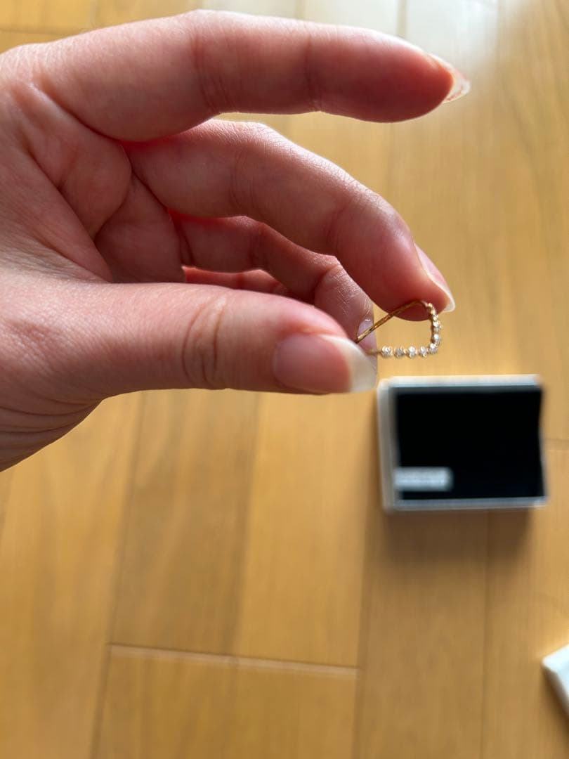 シエナロゼ　SIENA ROSE スーリール9粒ダイヤ 9号