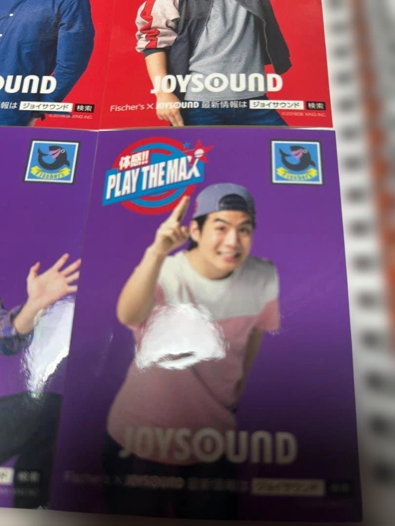 非売品6種6枚セット】フィッシャーズxジョイサウンド/ステッカーC