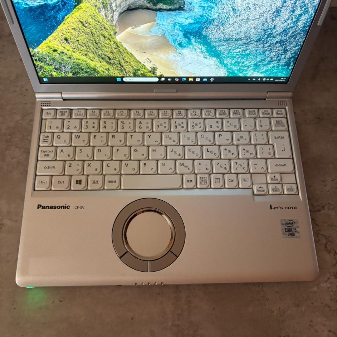 レッツノート SV9 第10世代i5 8GB SSD256GB オフィス付き ノート