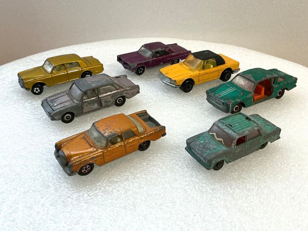 主に英国製 マッチボックス ミニカー コレクション箱入 セット