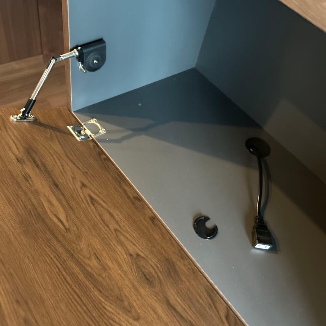 モデルルーム展示品】木目調テレビボード サイドボード モダンスタイル