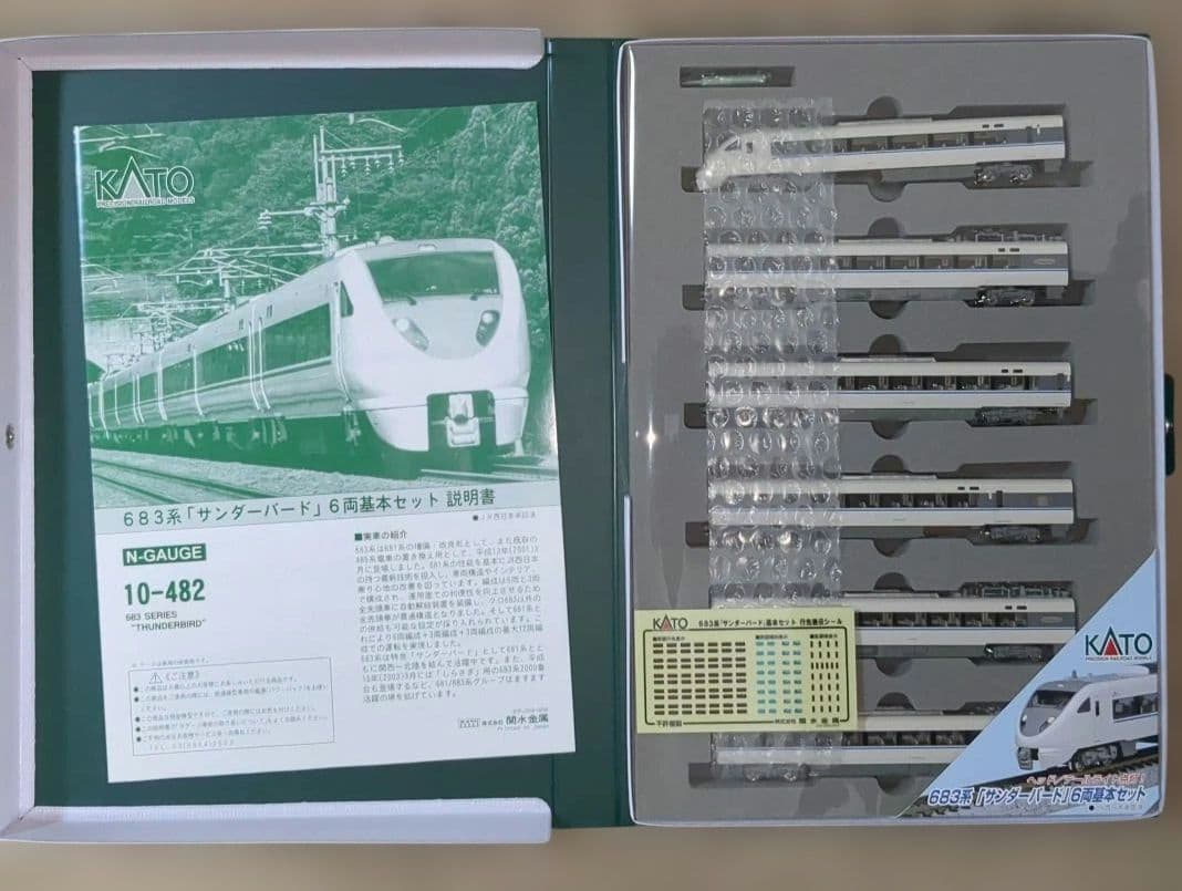 KATO 683系 サンダーバード 基本セット増結セット