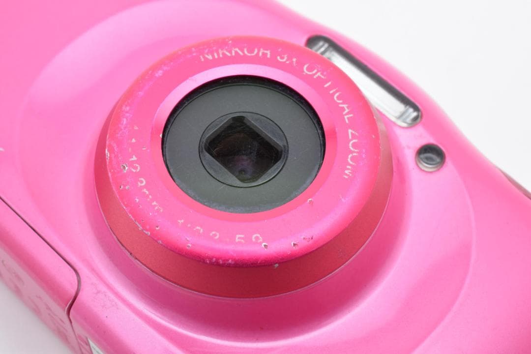 ニコン　Nikon COOLPIX W100 ピンク《SDカード付すぐ使えます》
