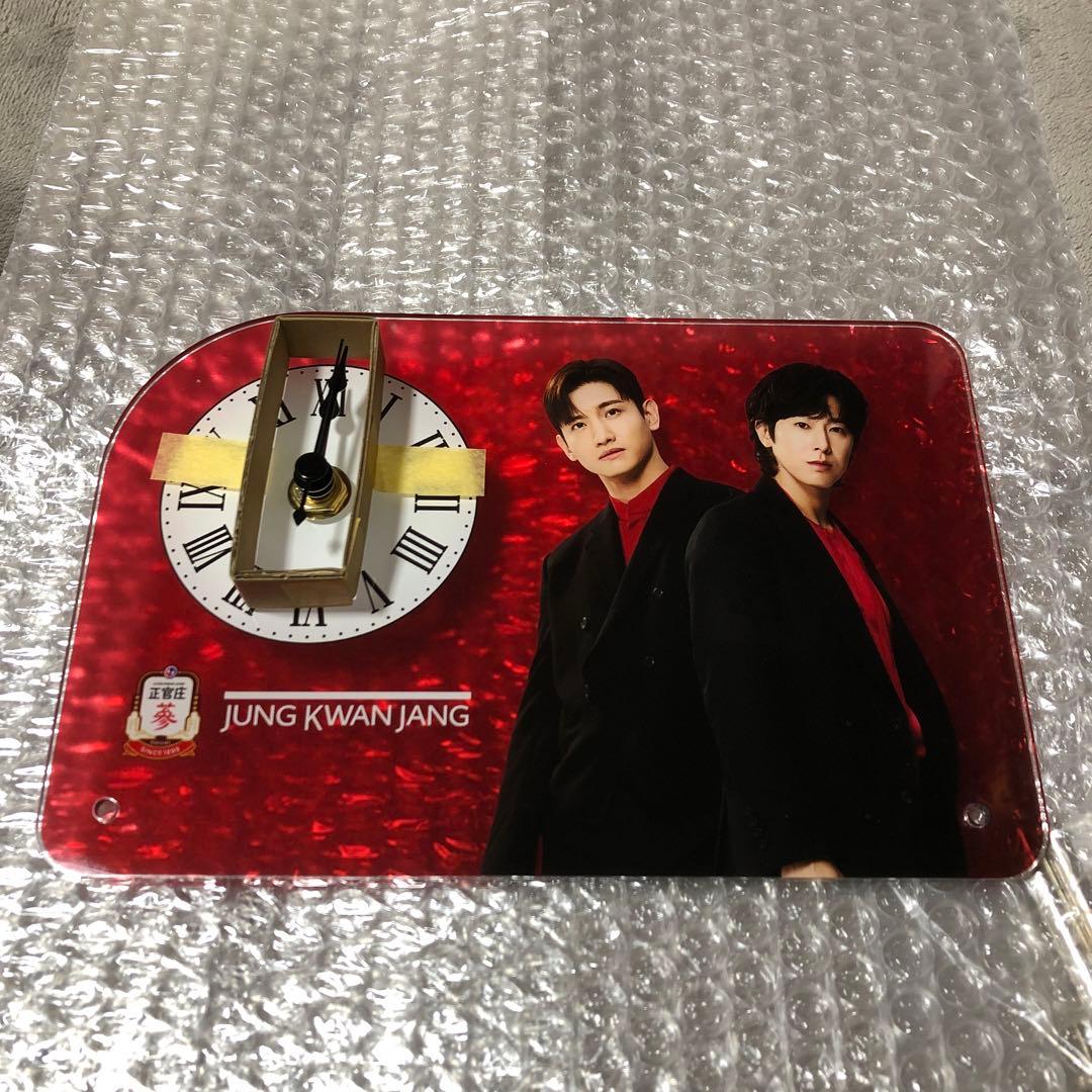 東方神起 ザクロホンサムキャンペーン 当選品 卓上時計