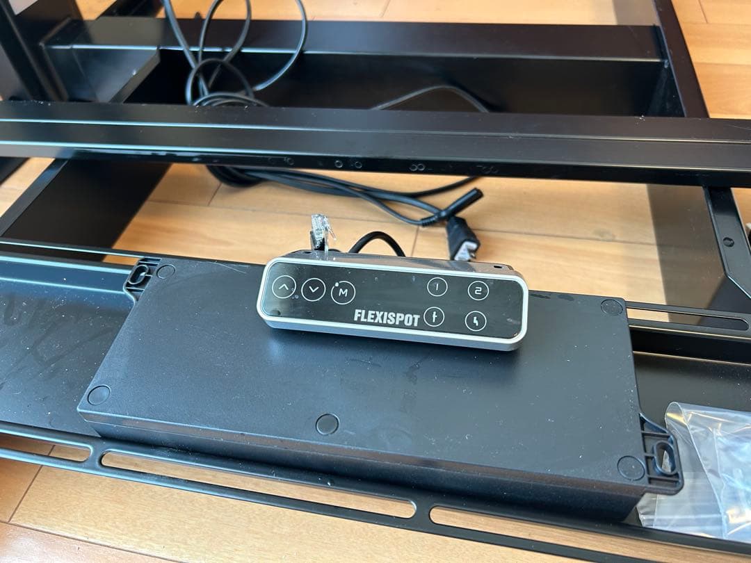 【増田香織】 FlexiSpot電動昇降式デスク・E7【脚のみ】