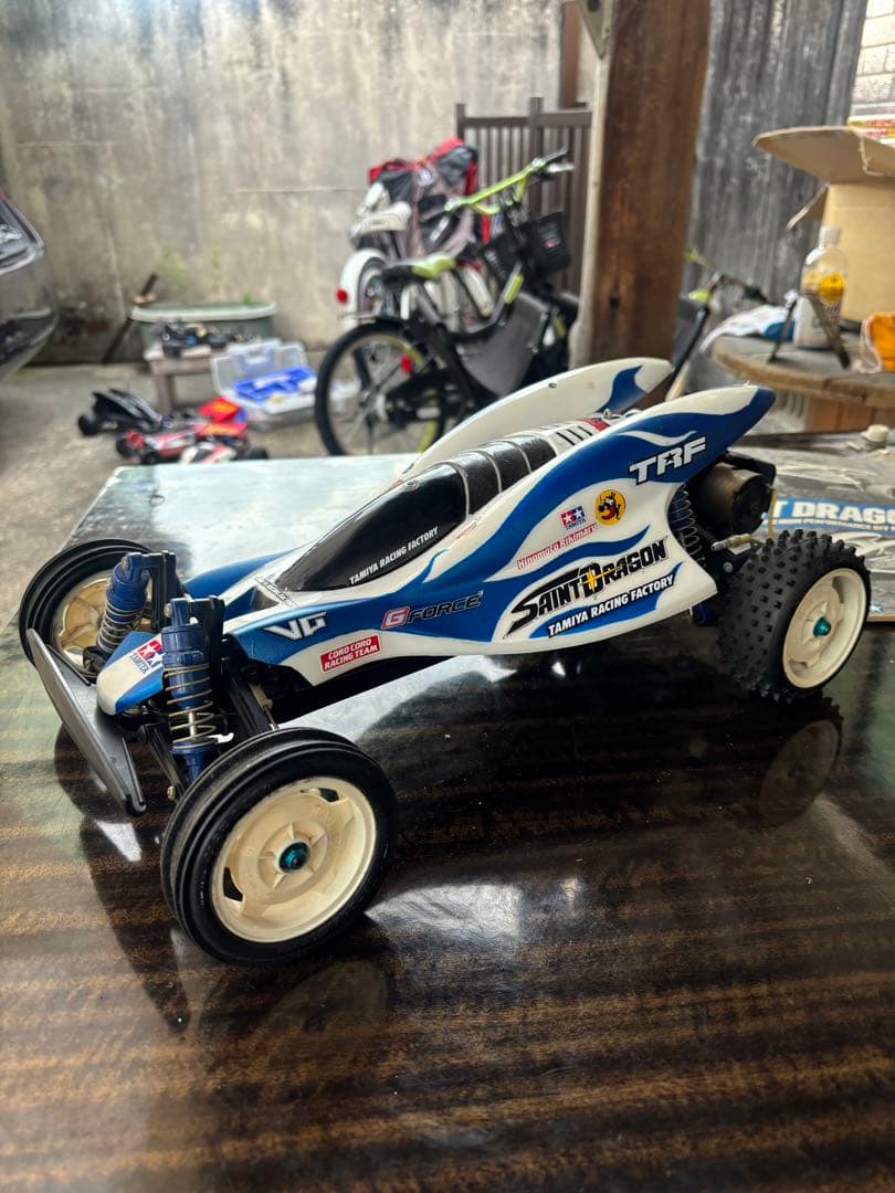 タミヤ　マッドキャップ　赤セイントドラゴン　ラジコン　RC