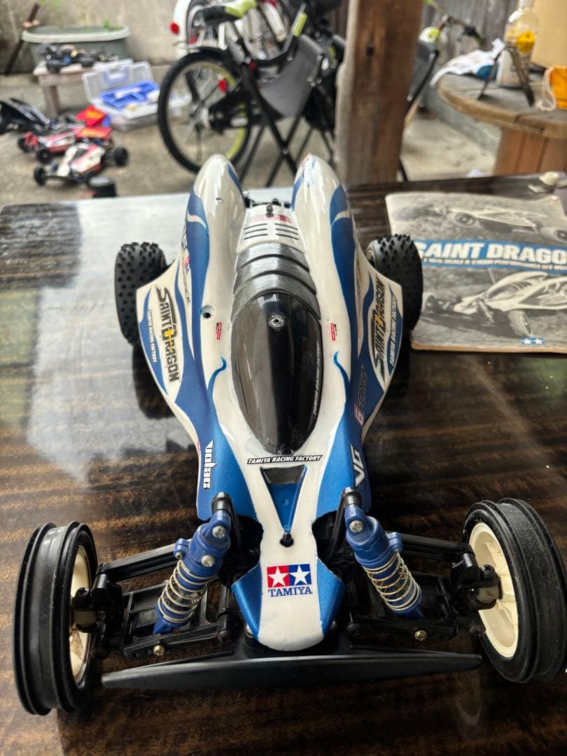 タミヤ　マッドキャップ　赤セイントドラゴン　ラジコン　RC