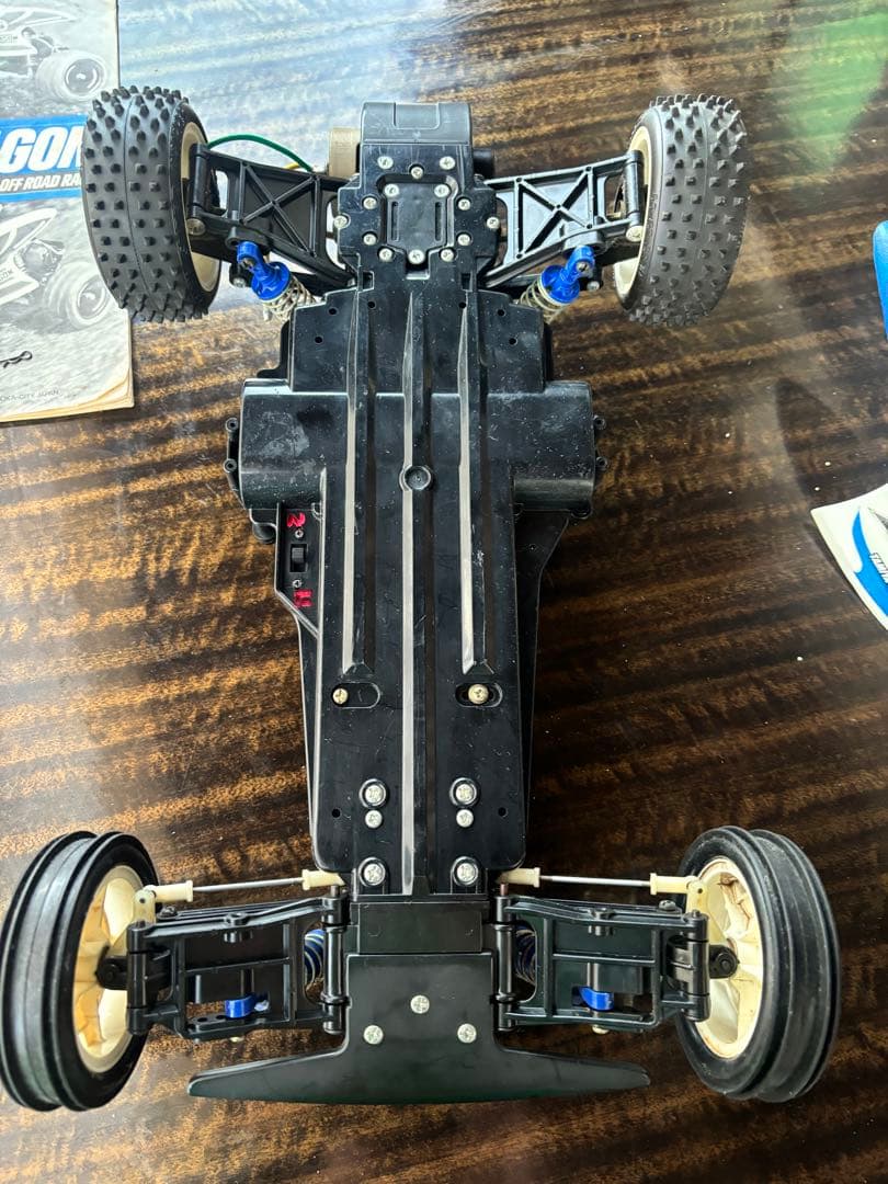 タミヤ　マッドキャップ　赤セイントドラゴン　ラジコン　RC