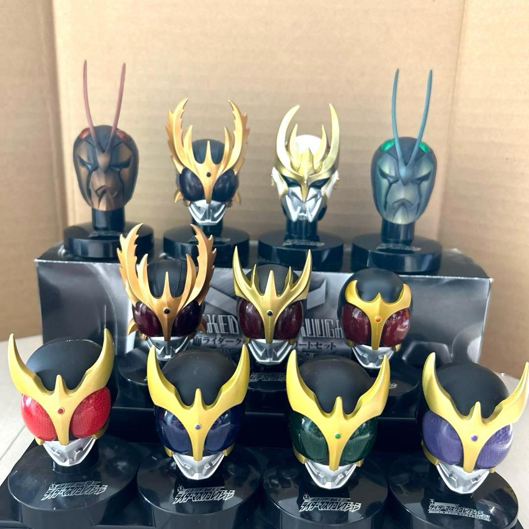 仮面ライダークウガシリーズ マスクコレクション11体