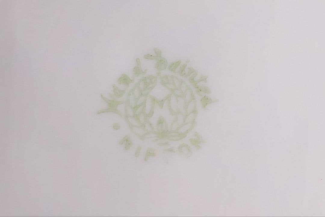 CM308】オールドノリタケ どんぐり 葉 皿 鉢 団栗 ナッツ 明治 陶磁器