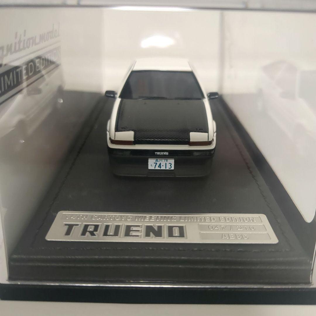 限定80台【ignition model】スプリンタートレノ 土屋圭市 初期仕様