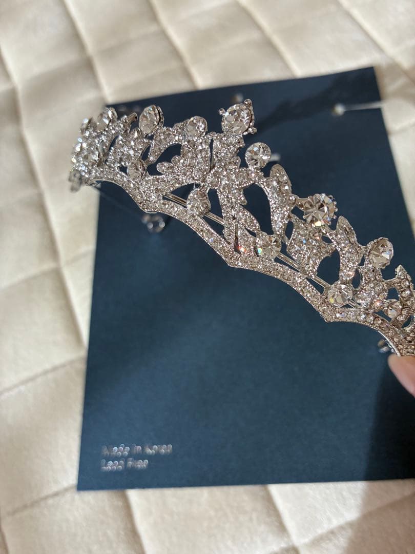 ✴︎ウェディング✴︎ティアラ✴︎バレッタ&イヤリング&ネックレス