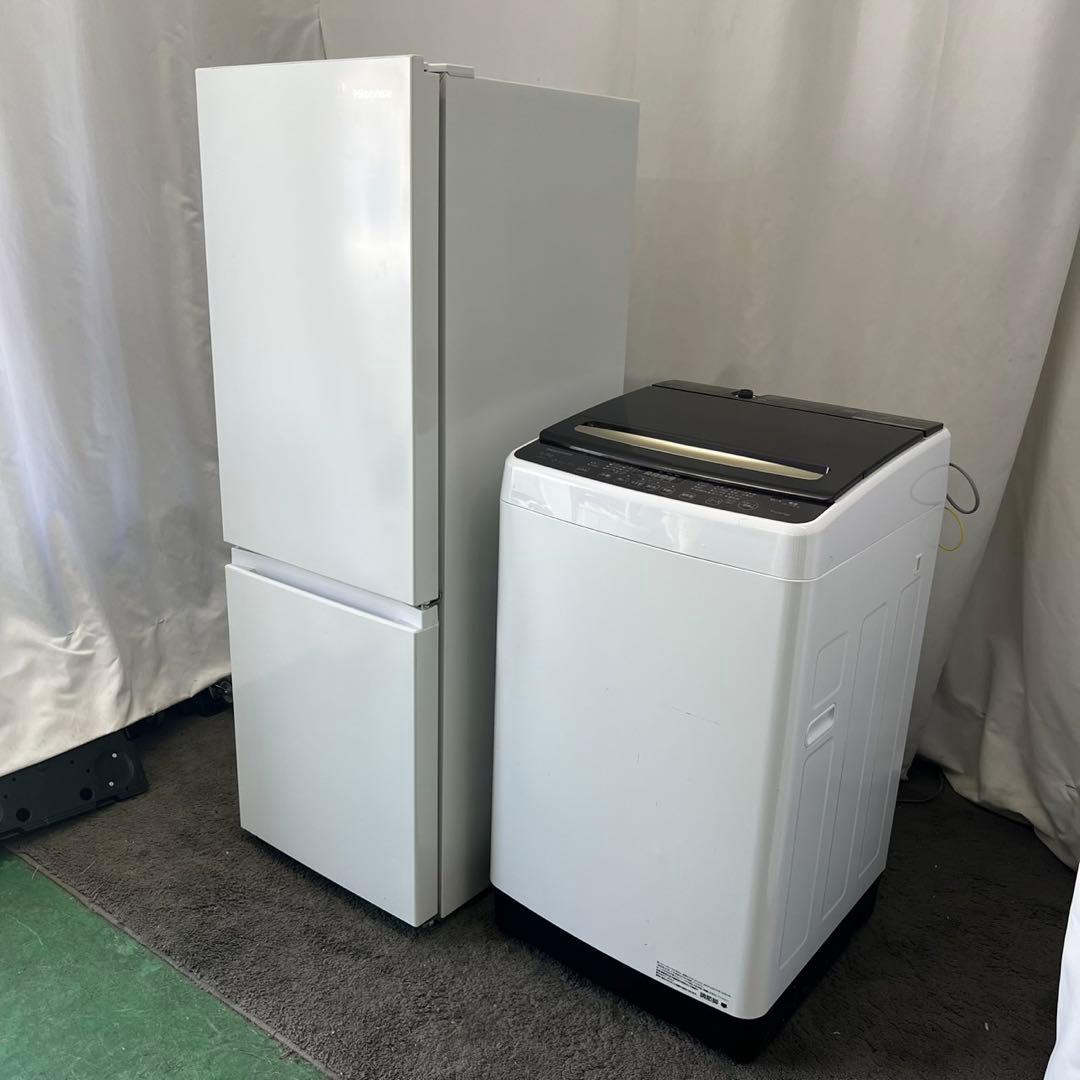 ★867　洗濯機　冷蔵庫　大きめ　一人暮らしセット　同棲　中古　安い　設置無料