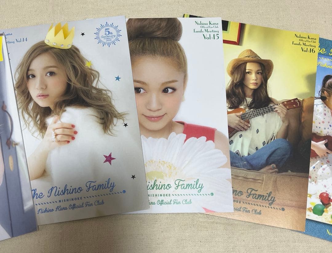 西野カナ Nishino Family ファンクラブ会報セット 13冊 非売品 - メルカリ