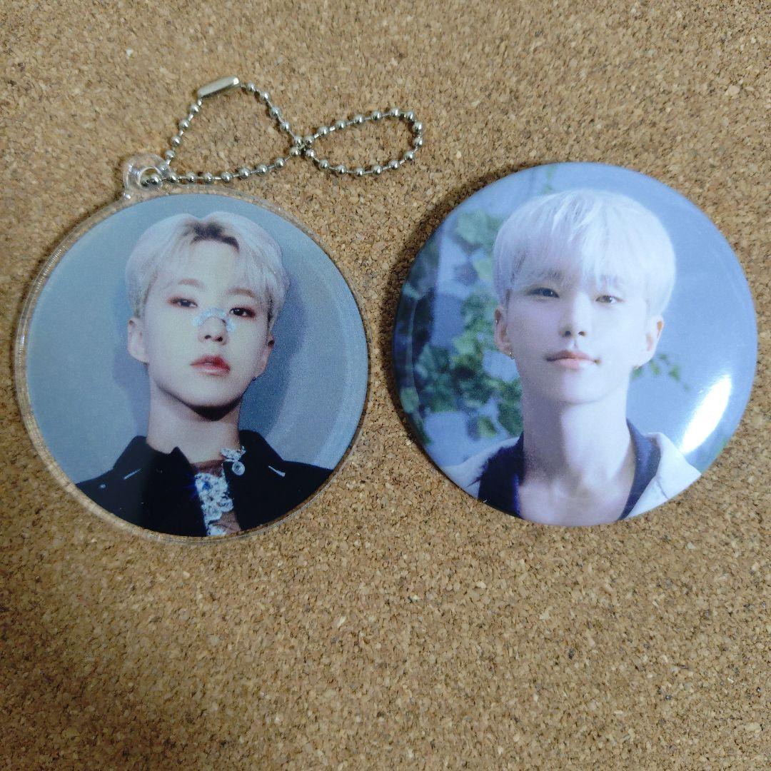 SEVENTEEN ホシ 缶バッジ＆アクリルキーリング - メルカリ