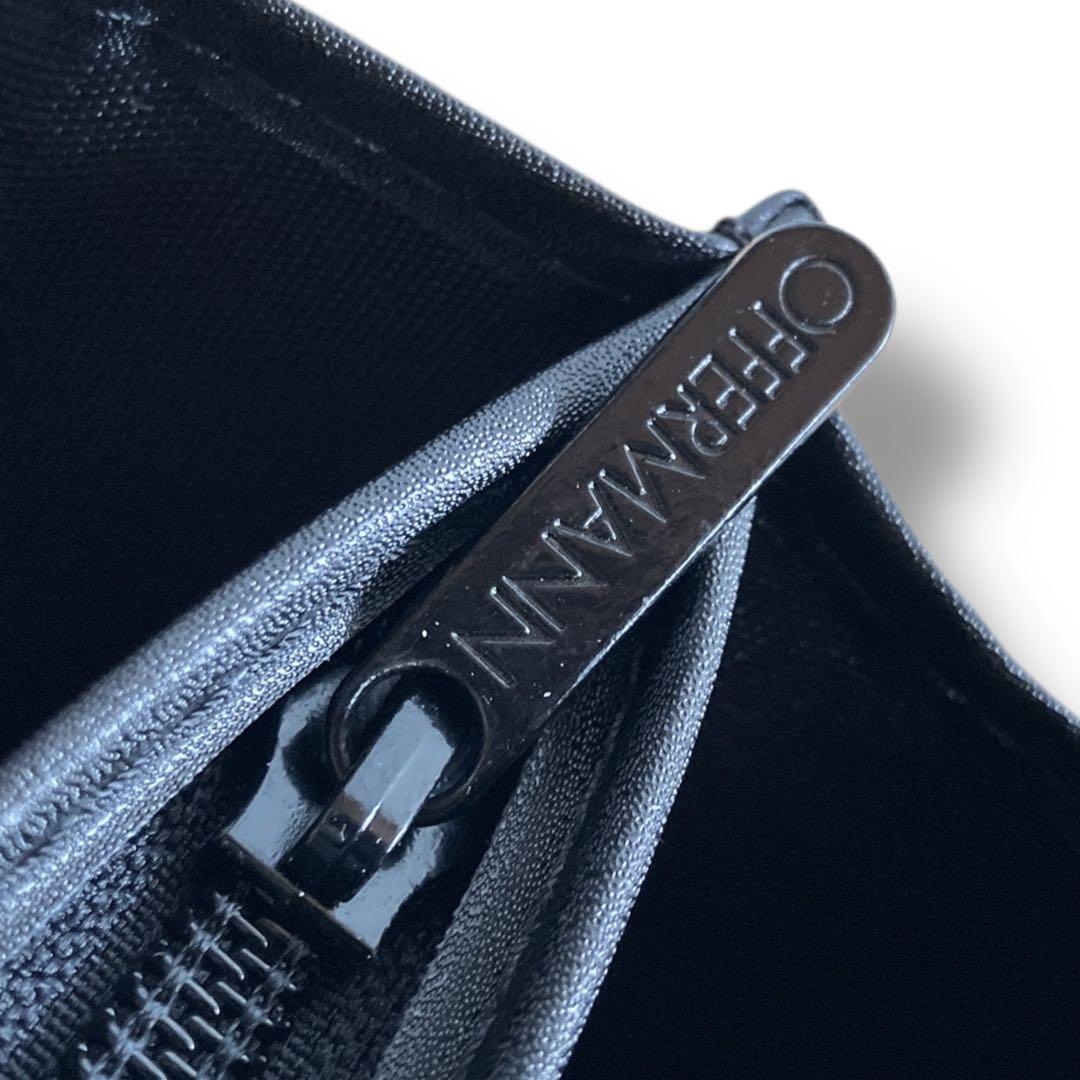 オファーマン 良品 ドイツ製 ソフトレザー アタッシュケース ブラック 袋付き