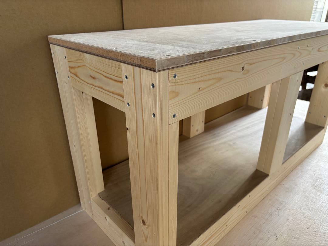 水槽台90cm用 天板20mm 補強柱付