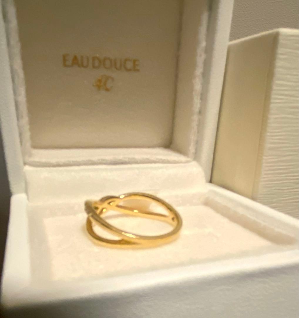 4°C 指輪 リング　K18 YG ダイヤモンド