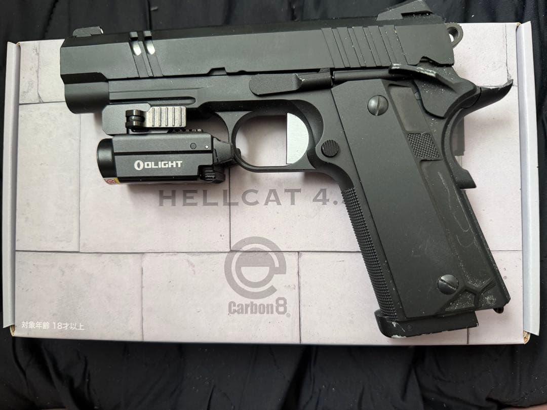 ⑥Carbon8 HELLCAT 4.3 Co2ガスガン ＊AI出品です
