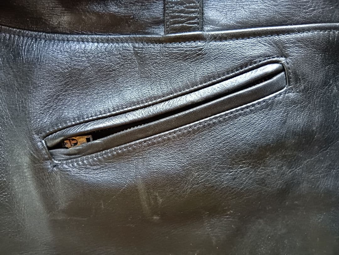 フェローズ レザー・ジャケット（馬革） ブラック サイズ 40（メンズL）