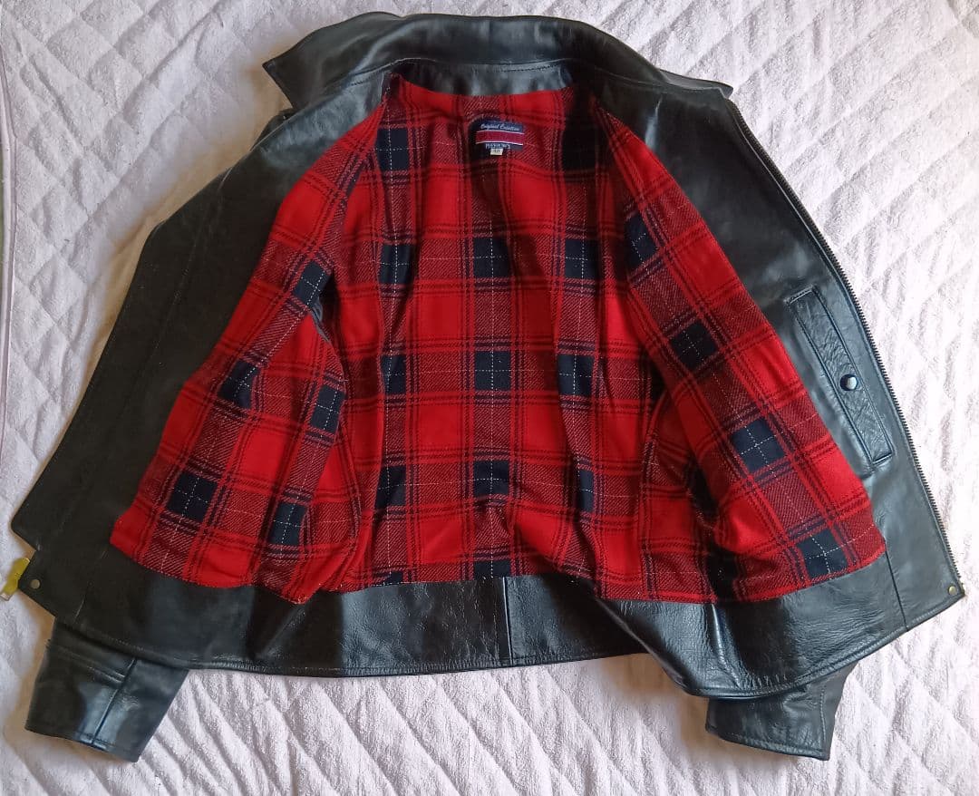 フェローズ レザー・ジャケット（馬革） ブラック サイズ 40（メンズL）